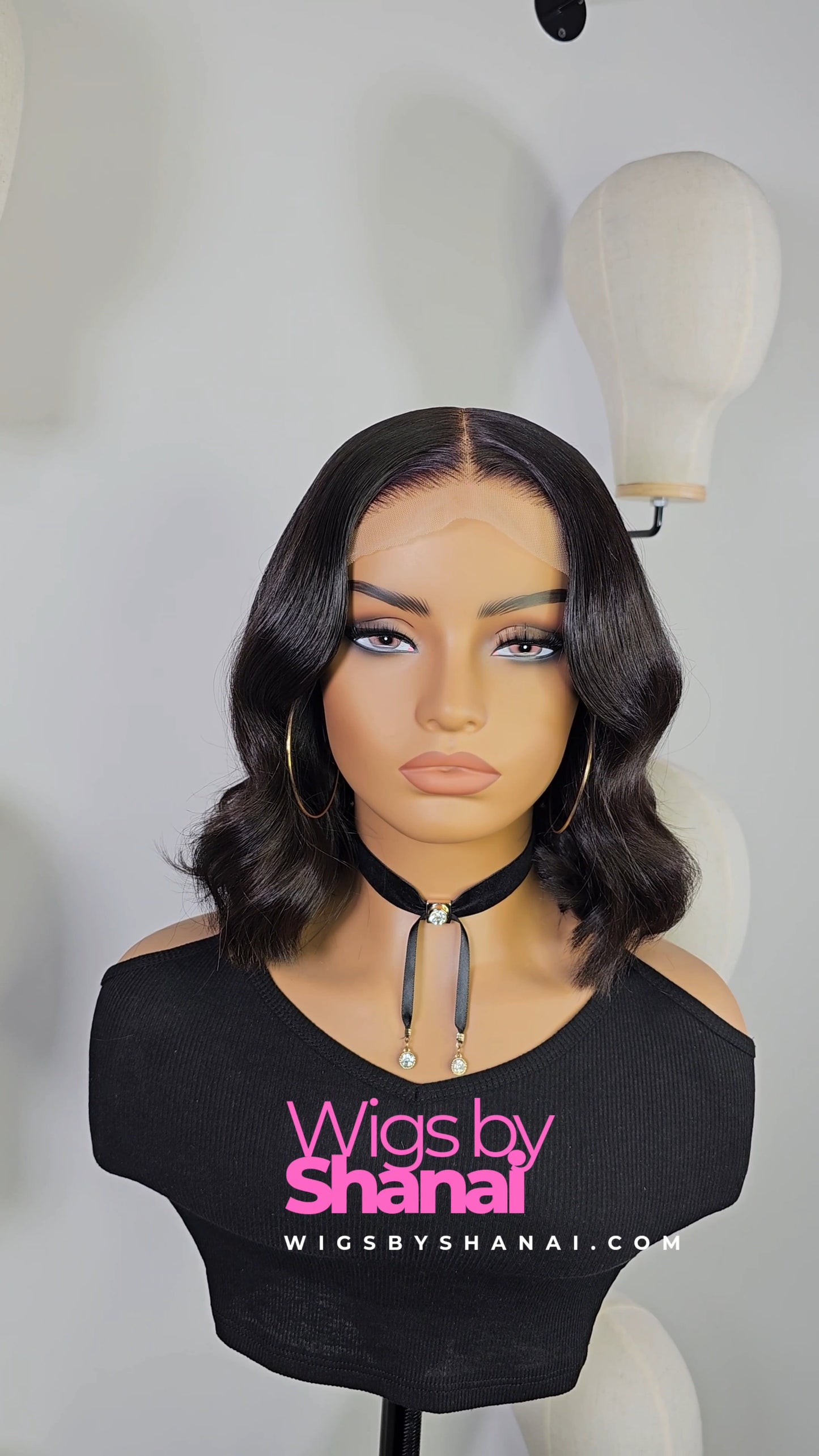 The Poised – 100% glue-less, beginner-friendly human hair wig with soft curls and light layers. Lightweight, breathable, and ready to wear for effortless beauty.