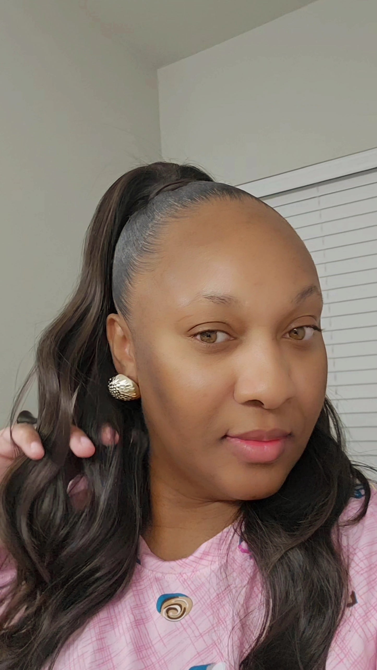 Signature Sleek- Glueless Half Up Half Down + Ponytail