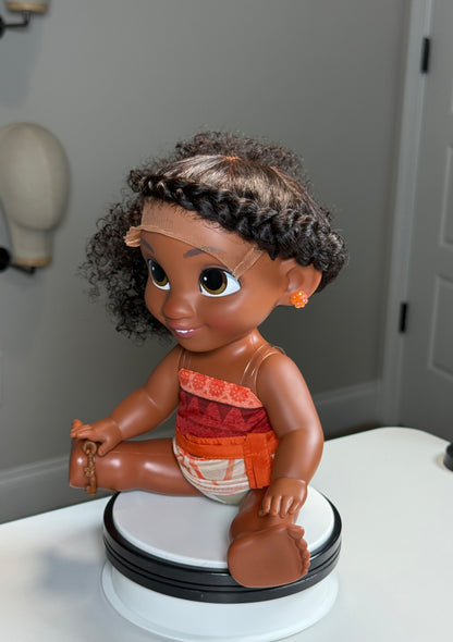 Mini Manes🎀-Big Style for Little Dolls (11 INCH DOLL WIGS).