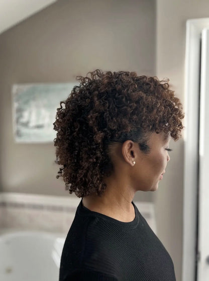 Majesty Hawk – Human Hair Kinky Curly Mohawk