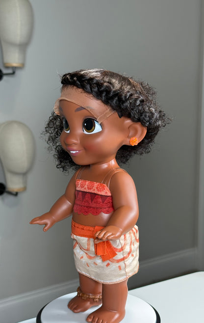 Mini Manes🎀-Big Style for Little Dolls (11 INCH DOLL WIGS).