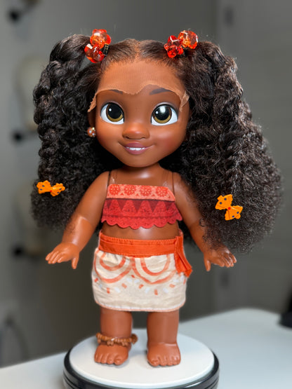 Mini Manes🎀-Big Style for Little Dolls (11 INCH DOLL WIGS).