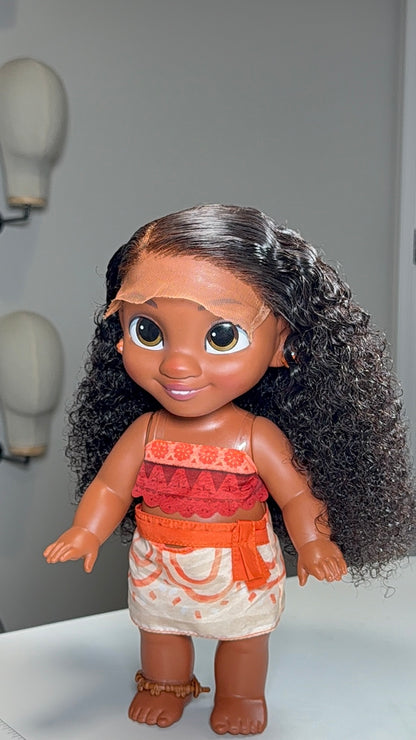 Mini Manes🎀-Big Style for Little Dolls (11 INCH DOLL WIGS).