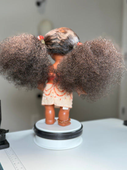 Mini Manes🎀-Big Style for Little Dolls (11 INCH DOLL WIGS).