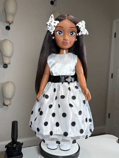 Mini Manes🎀-Big Style for Little Dolls (18 INCH DOLL WIGS).