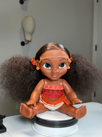 Mini Manes🎀-Big Style for Little Dolls (11 INCH DOLL WIGS).