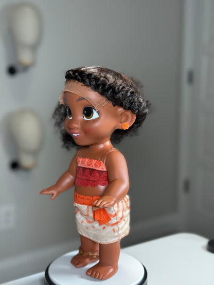 Mini Manes🎀-Big Style for Little Dolls (11 INCH DOLL WIGS).