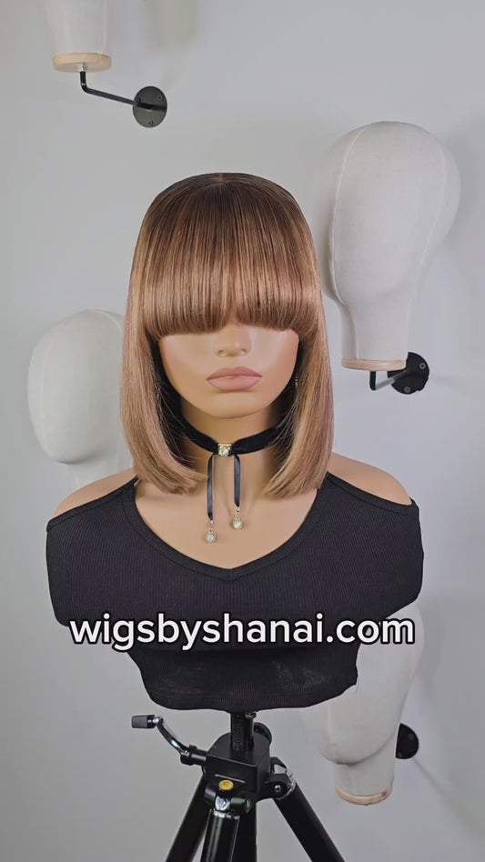 BRI - GLUE-LESS LACE CLOSURE BANG WIG