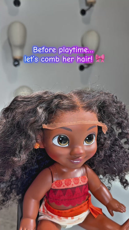 Mini Manes🎀-Big Style for Little Dolls (11 INCH DOLL WIGS).