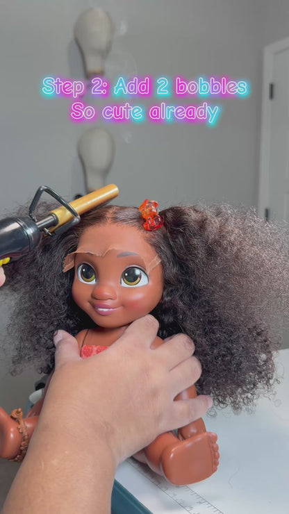 Mini Manes🎀-Big Style for Little Dolls (11 INCH DOLL WIGS).