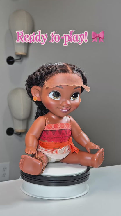 Mini Manes🎀-Big Style for Little Dolls (11 INCH DOLL WIGS).