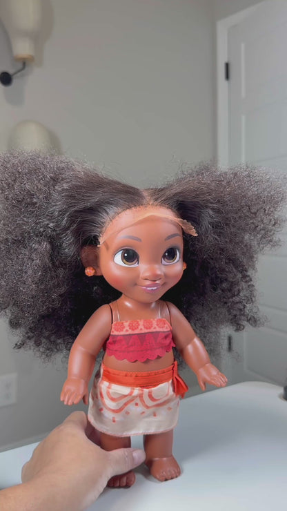 Mini Manes🎀-Big Style for Little Dolls (11 INCH DOLL WIGS).