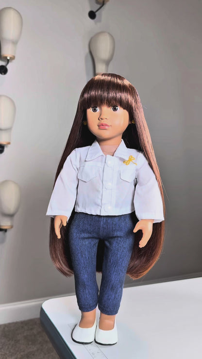 Mini Mane Easy Bang -Long