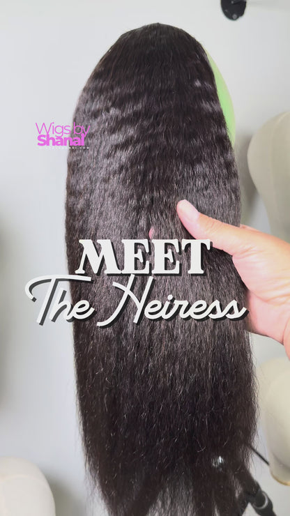 The Heiress – Natural Straight Drawstring Ponytail (Human Hair)