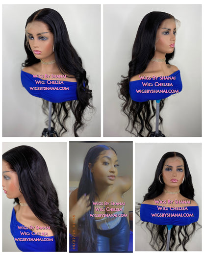 CUSTOM FRONTAL WIG (YOU PROVIDE YOUR HAIR).