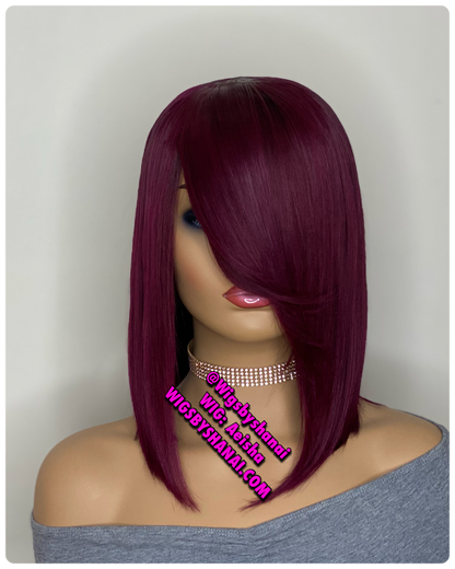 CUSTOM WIGS WITHOUT LACE FRONTALS OR LACE CLOSURES- YOU PROVIDE YOUR HAIR