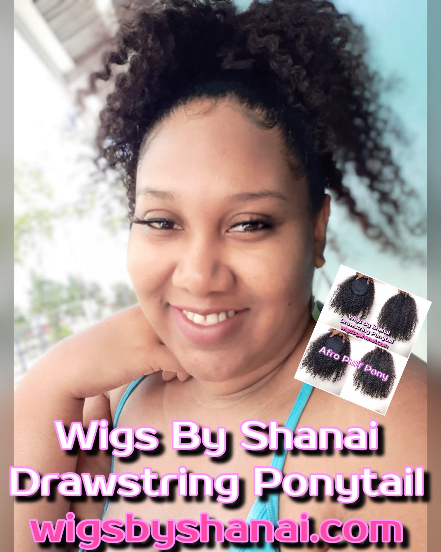 AFRO PUFF DRAWSTRING PONYTAIL