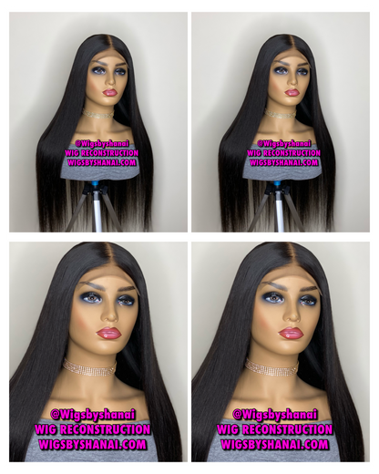 OLD TO NEW - SEND YOUR OLD WIG (LACE CLOSURE WIG)