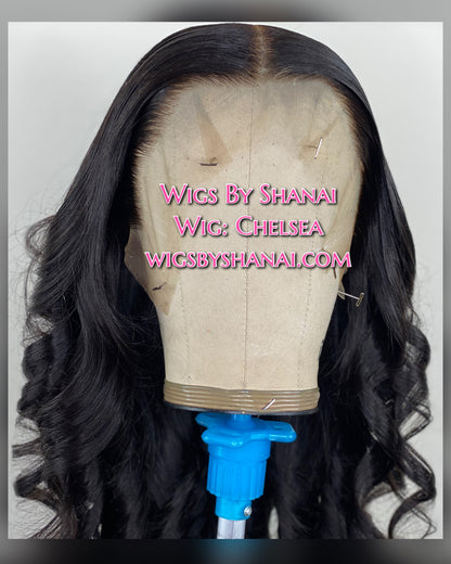 CUSTOM FRONTAL WIG (YOU PROVIDE YOUR HAIR).